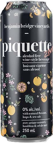 Piquette Zero White Wine 250ml Can