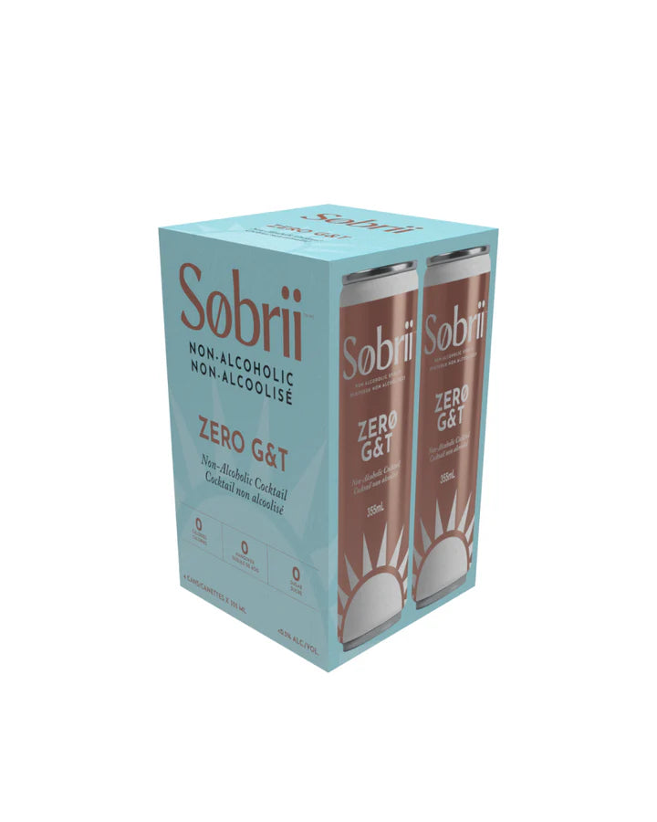 Sobrii Zero Canned Drinks