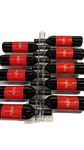 Clear Acrylic Wall Mounted Wine Rack