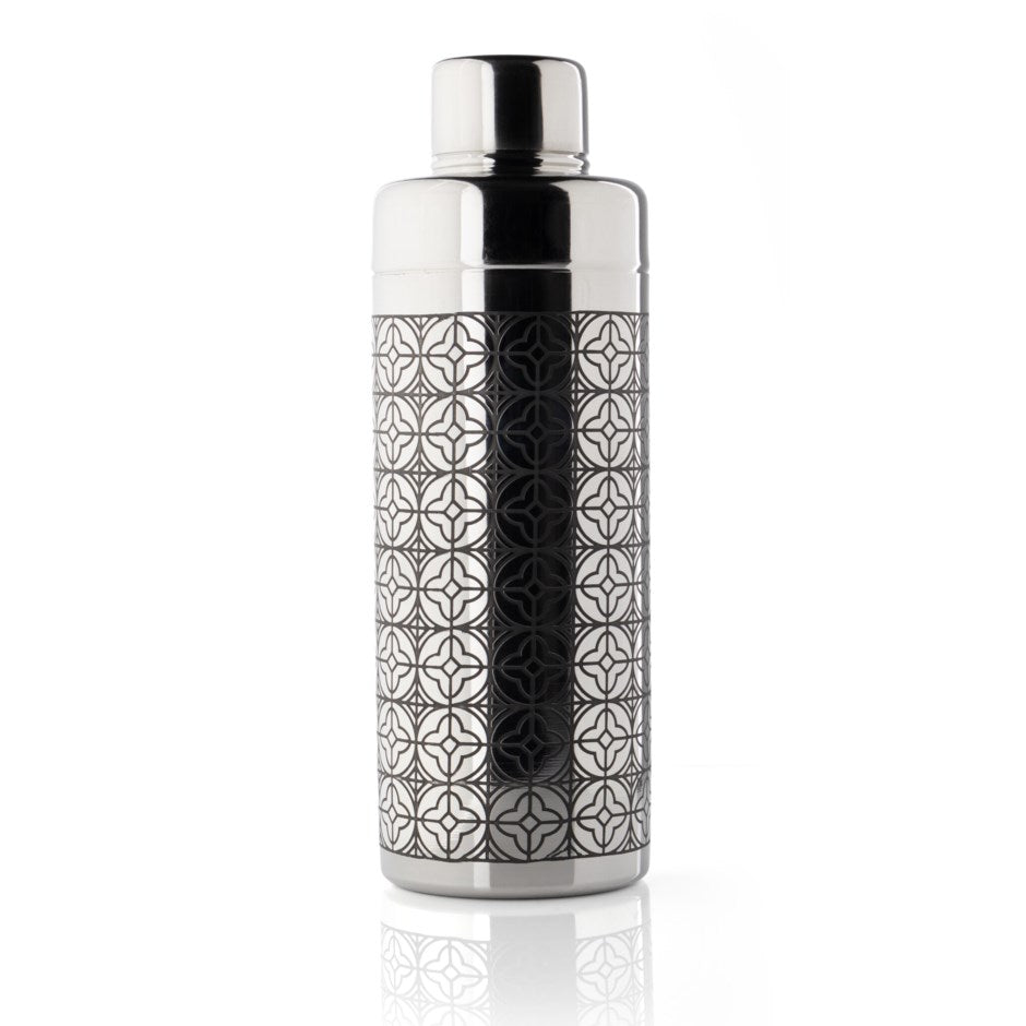 Stainless Steel Art Deco Shakers