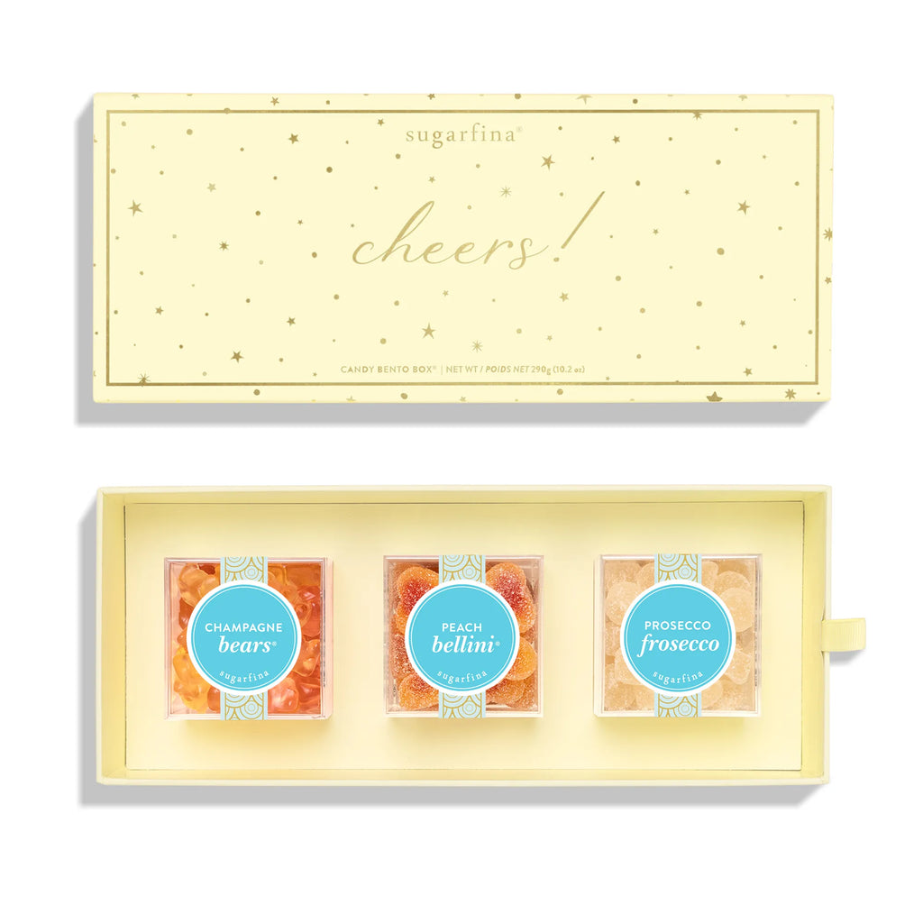 Cheers 3 Piece Candy Bento Box by Sugarfina