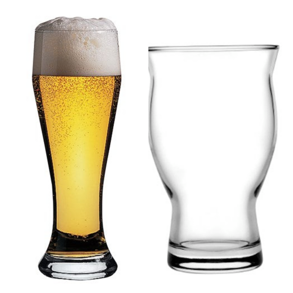 Pint & Pilsner Beer Glasses MORE Styles in store