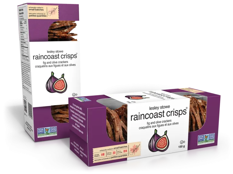 Raincoast Crisps by Lesley Stowe- Fig and Olive