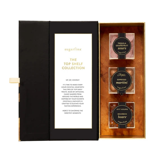 Top Shelf Treats 3 Piece Candy Bento Box by Sugarfina