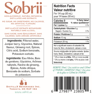 Sobrii - Alcohol Free Spirits MADE IN CANADA