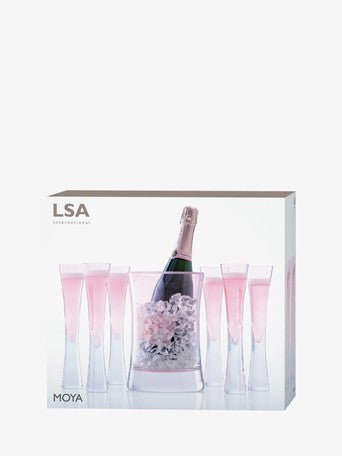 LSA Moya Blush Champagne Set