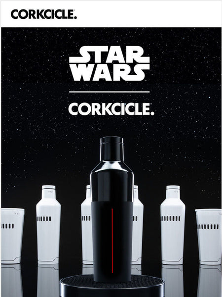Star Wars Corkcicle Drinkware at The Feral Market