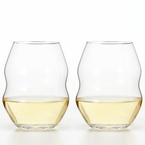 Riedel Swirl White Stemless - Set of 2