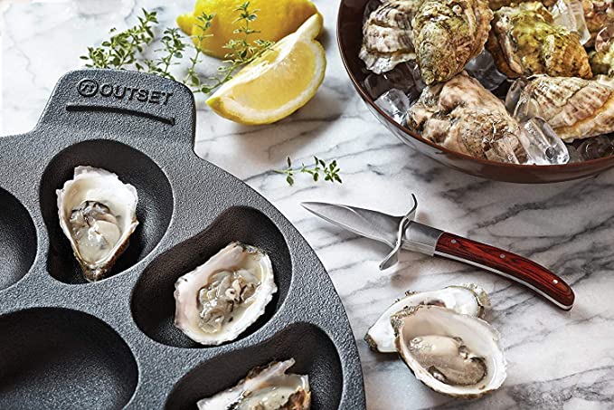 Oyster Cast Iron Pan