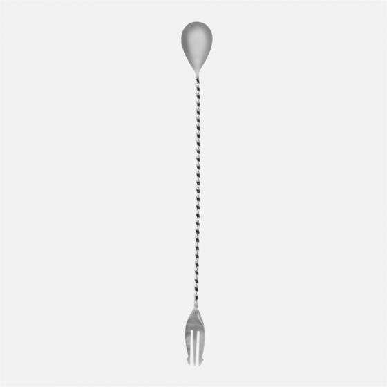 Deluxe Bar Spoon with Fork