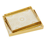 Gold Deco Serving Tray