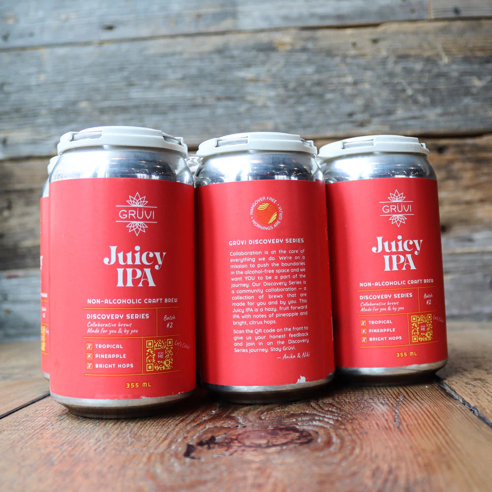 Gruvi Juicy IPA Small Batch - 4 cans