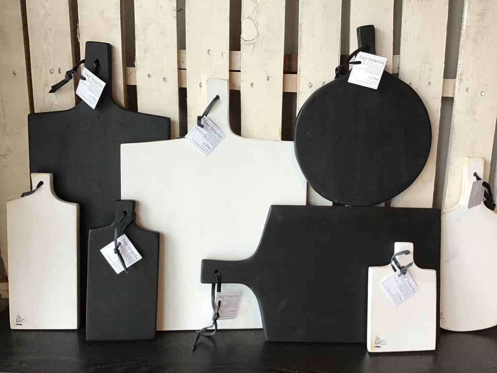 Black & White Charcuterie Boards by Bay Boards