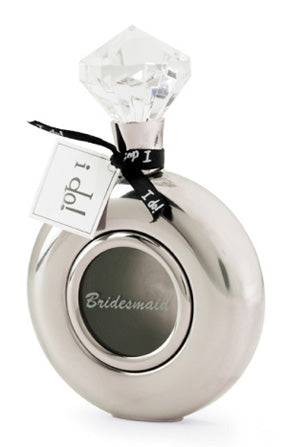 Bridesmaid Flask with Gem Stopper